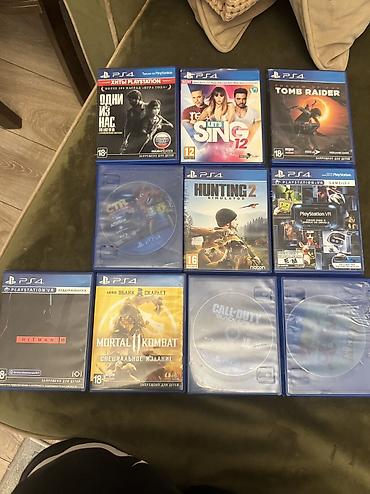 ps4 game: PlayStation 4 (fat) с комплектом аксессуаров и игр В комплекте: - — 3