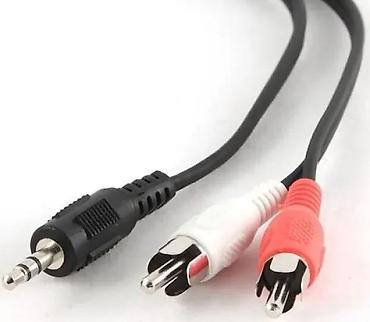 Kablovi i adapteri za kamere: Stereo audio kabl 3.5 mm TRS (muški) na 2x RCA (muški) - Tip — 1