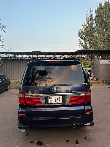 алфа: Toyota Alphard: 2003 г., 2.4 л, Автомат, Газ, Минивэн — 5