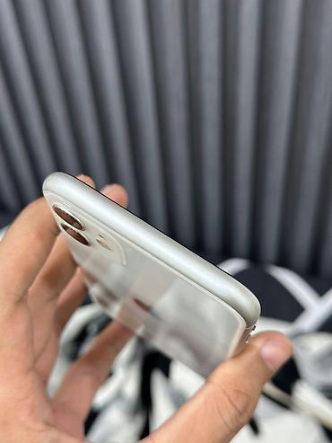 balaca iphone: IPhone 11, 128 GB, Ağ, Zəmanət, Simsiz şarj, Face ID — 4