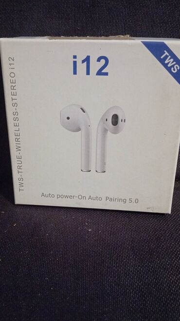 Slušalice: Bluetooth slušalice i12 TWS Bluetooth: v5.0+EDR Podržava: SiRi — 11