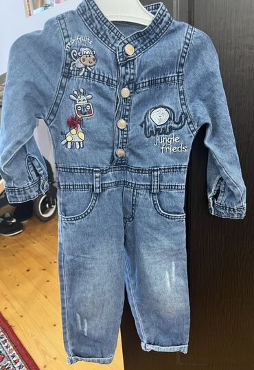 детские вещи из травки: Комбинезон, Унисекс, 9 - 12 мес.