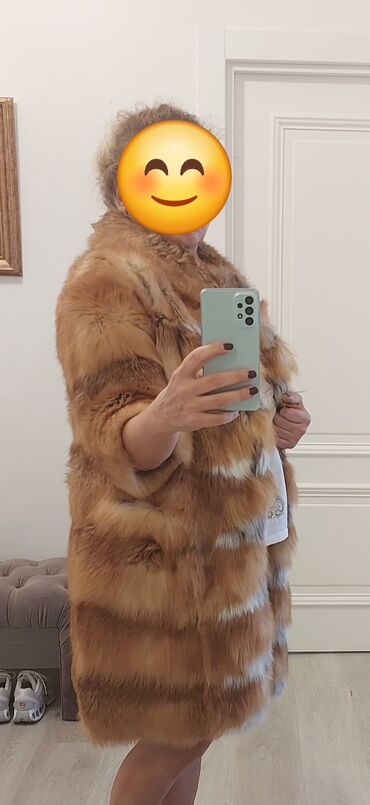 Kürklər: Manzari brendinin tülkü kürkünü satıram. Ölcu 40-42, 3/4 qollar — 10