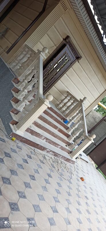 Фасадные плиты Сары-Таш (Травертин): Сары таш сары таш сары ташТравертин Балясины перила тумбы гранит — 3