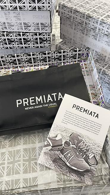 кроссовки premiata: Кроссовки, 37, Новый, цвет - Бежевый, Бесплатная доставка — 6