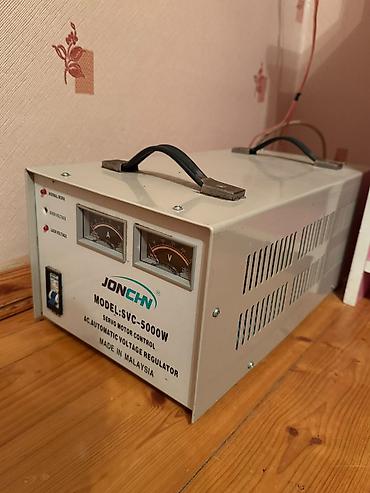 ampermetr: JONCHN SVC-5000W gərginlik stabilləşdiricisi - Tip: AC Automatic — 3