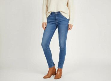 jeansy damskie z zamkami: Jeansy damskie, rozmiar S