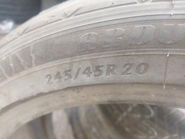 10 00r20: Шины 245 / 45 / R 20, Зима, Б/у, Пара, Легковые — 1