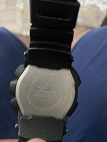casio pro trek: Спортивные часы часы, Casio (G-Shock), Альтиметр, Водонепроницаемые, Оригинал, Мужские, Б/у — 5