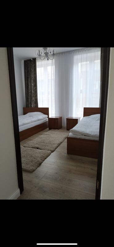 двухярусный кровать бишкек в Кыргызстан | КРОВАТИ: Продаю спальный гарнитур, Две кровати 120 см ширина с матрацами, две