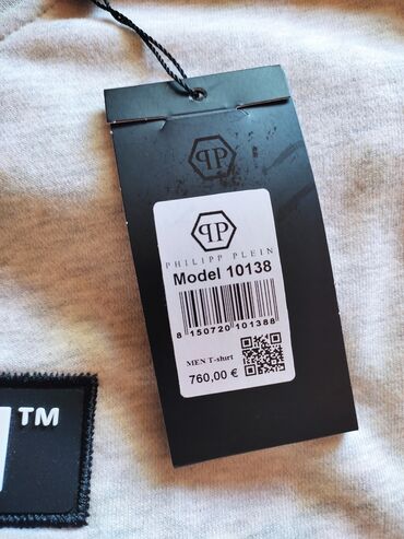 Duksevi: Duks, M (EU 50), Philipp Plein, bоја - Siva — 2