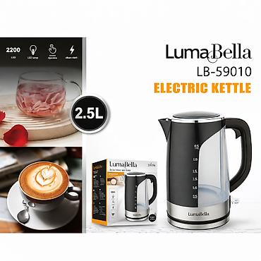 termos caydan: №: 4701 Məhsulun adı: LumaBella LB-59010 elektrik çaydanı, 2200W — 2