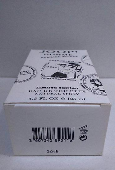 Parfemi: JOOP HOMME SUMMER TICKET EDT125ML TSTR | Joop Homme Summer Ticket — 4