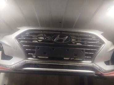 бамперы соната: Бампер Hyundai, Б/у, Оригинал — 1