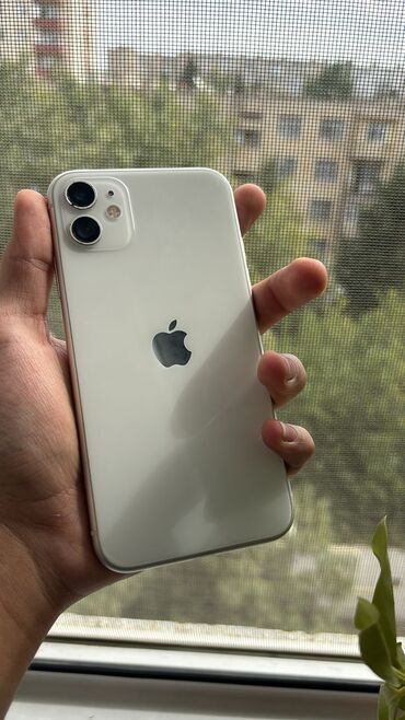 işlənmiş iphone x: IPhone 11, 128 GB, Ağ, Barmaq izi, Face ID