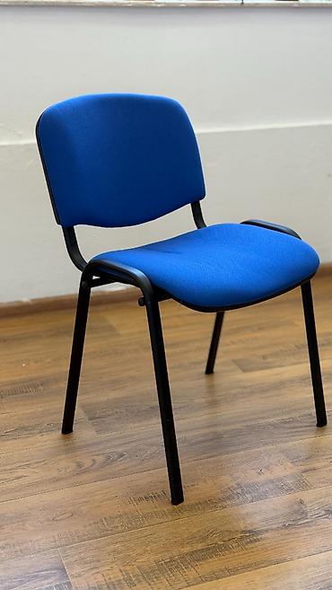 Ofis mebeli: Yaxşı vəziyyətdə Ofis / konfrans / ISO stulları. Rəng: Göy, Qara — 1