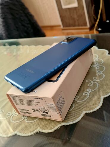 Samsung: Samsung Galaxy A12, 32 GB, rəng - Göy, Zəmanət, Sensor, Barmaq izi — 8