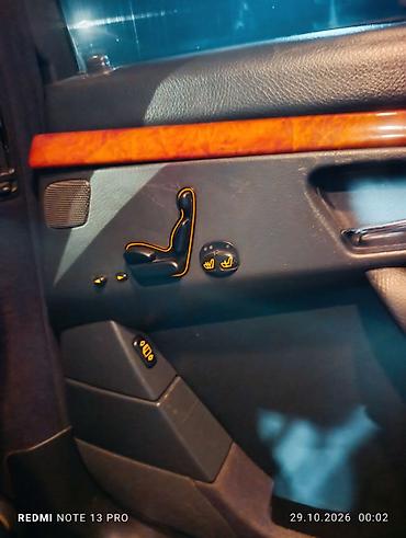 ceed: Mercedes-Benz S-Class: 2001 г., 3 л, Автомат, Бензин, Седан — 7