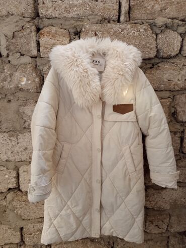 вв кремы, корректоры, тональные кремы: Пальто, 2XL, цвет - Белый