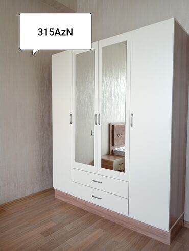 мебель из паллет бишкек: Yeni, Açılan, 4 qapılı Düz dolab, Qarderob, paltar dolabı, Rusiya