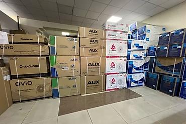 Настенные кондиционеры: Моноблок, AUX, Новый, 30-35 м², Классический — 18