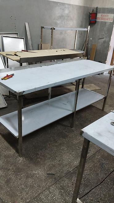 Другое оборудование для фастфудов: Стол нержавейка договорная можем сделать любой под вашим требованиям — 8