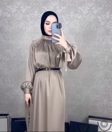 geyim butik instagram: Коктейльное платье, Макси, M (EU 38)