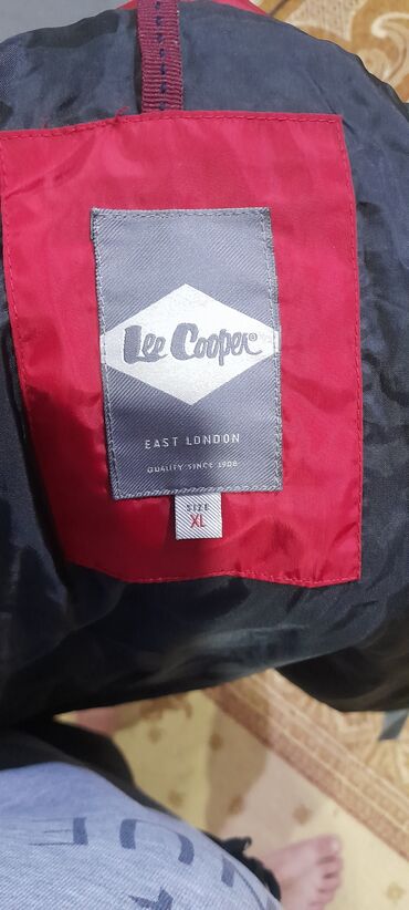 kisi dublyonkalari: Мужская куртка Lee Cooper, XL (EU 42), цвет - Красный