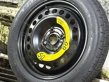 şam disk 17: Toyota Aqua Ehtiyyat təkəri (donut/spare) - Model uyğunluğu: Toyota — 1