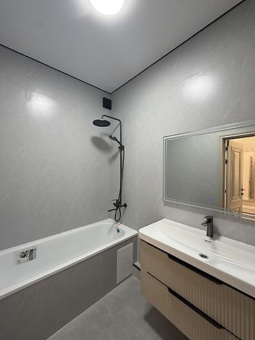 креакон: 3 комнаты, 90 м², Асанбай мкр Элитка, 12 этаж, Евроремонт — 5