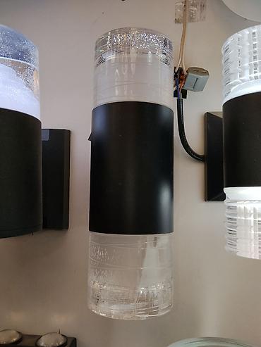 smart light: Настенный уличный светильник цилиндрической формы. - Тип: LED бра для — 1