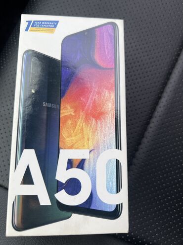 сколько стоит поко ф3: Samsung Galaxy A50, Колдонулган, 64 ГБ, түсү - Көк, 2 SIM