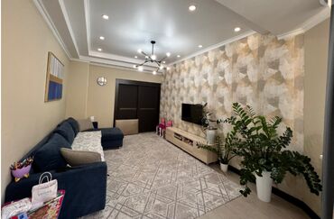 сдается 2 комнатная квартира город ош: 2 бөлмө, 73 кв. м, Элитка, 8 кабат, Евроремонт