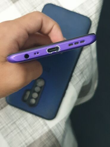 телефон mi 9: Redmi, Redmi 9, Б/у, 64 ГБ, цвет - Синий, 2 SIM