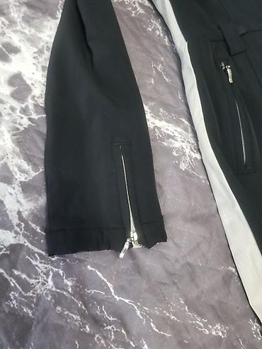 Мотоэкипировка: Комбинезон Intercrew (racing style) - Цвет: черный с белыми вставками — 4