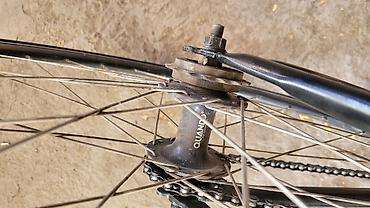 очки на шлем: Фикс-байк (single speed) без тормозов - Рама и вилка: сталь, покраска — 4
