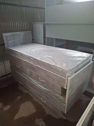 bunk bed: Односпальная кровать, Новый, С матрасом, длина - 200 см — 4
