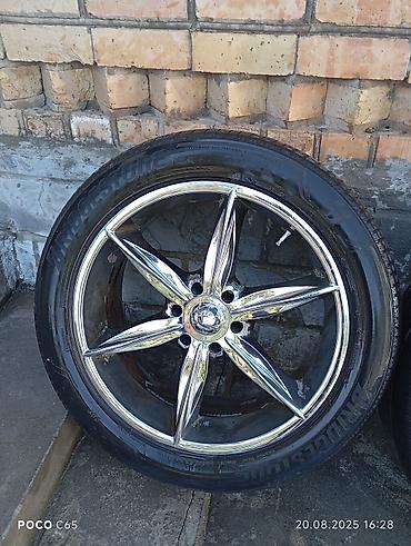 Колеса в сборе: Колеса в сборе 275 / 50 / R 22, Лето, Б/у, Комплект, Внедорожные (АТ/МТ), Литые, отверстий - 6 — 8