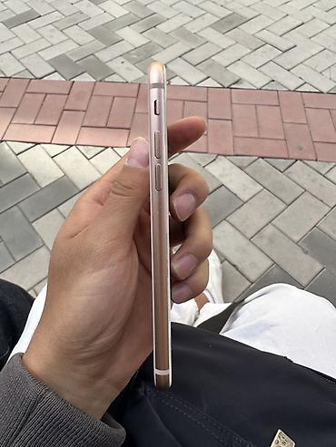 aйфон 8: IPhone 8, Б/у, 64 ГБ, Rose Gold, Чехол, 76 % — 3