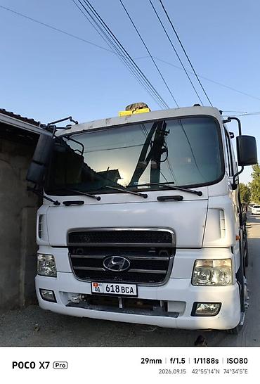 кондиционер на крышу авто: Манипулятор, Hyundai, от 12 т — 1