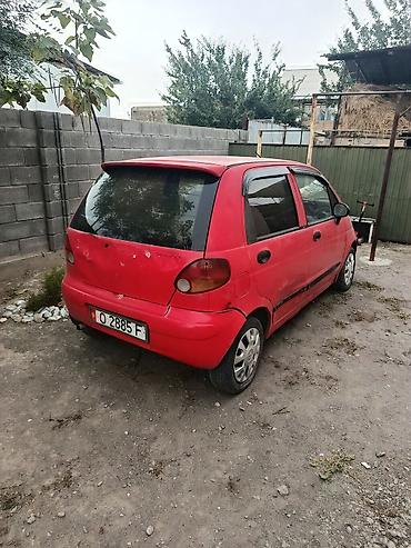 Daewoo: Daewoo Matiz: 1998 г., 0.8 л, Кол менен иштөөчү, Бензин, Хетчбек — 2