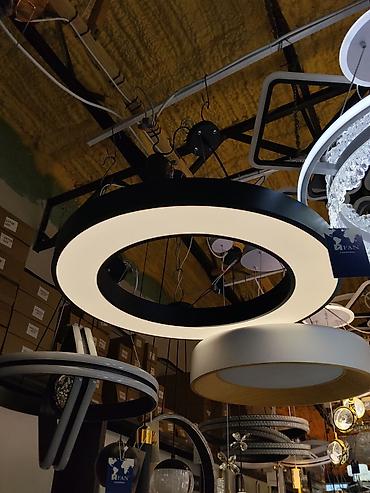 study lamp: Подвесной LED-светильник «кольцо» - Дизайн: минималистичное круглое — 1