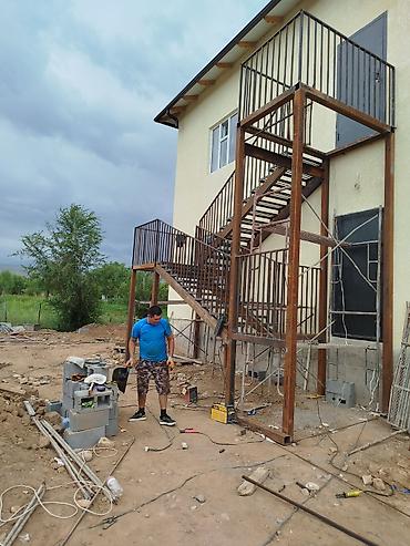 Металлические заборы: Металлический забор, Металлический сайдинг, Без отделки, Новый, Покраска забора — 34