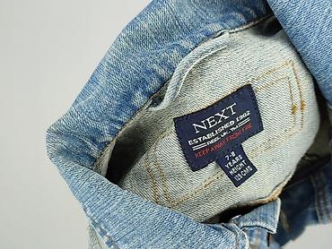 bluza next: Dziecięca kurtka jeansowa, 8 lat, 122-128 cm, Next, stan - Idealny — 5