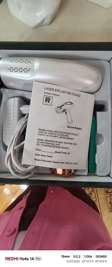 Lazer epilyatorları: Lazer epilyatoru — 8