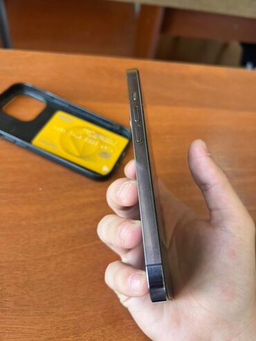 айфоны ош: IPhone 14 Pro, Колдонулган, 128 ГБ, Deep Purple, Каптама, 75 %