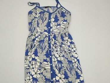 sukienki niebieska w kwiaty: Sukienka, M, Atmosphere, stan - Dobry