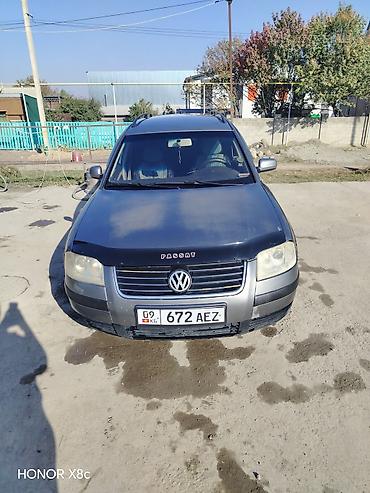 Volkswagen Passat: 2001 г., 2 л, Механика, Газ, Универсал at lalafo.kg Volkswagen Passat: 2001 г., 2 л, Механика, Газ, Универсал