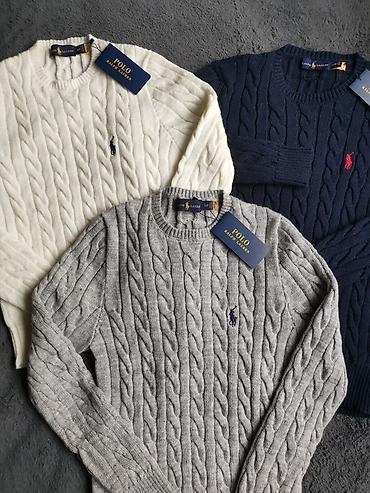 батник серый мужской: Свитеры премиальных брендов - Polo Ralph Lauren: классические модели — 2