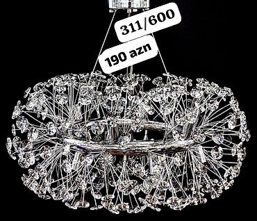 Çilçıraqlar: Çılçıraq, 10 və daha çox lampa, Xrustal — 29
